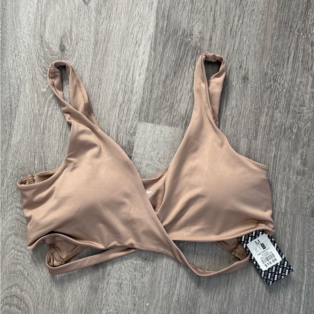 Sommer Ray Tan Sports Bra